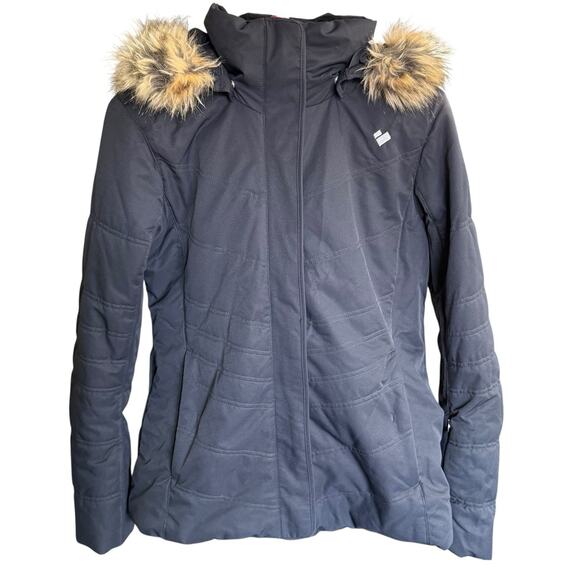 OBERMEYER TUSCANY II JACKET WOMEN'S 11130 Black 8 Skiing Outdoors Snowboarding - Picture 1 of 16